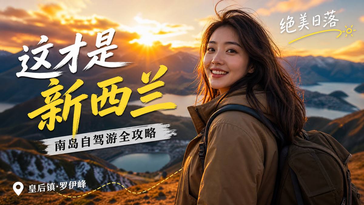 糖心vlog旅行视频-新西兰旅游视频分享